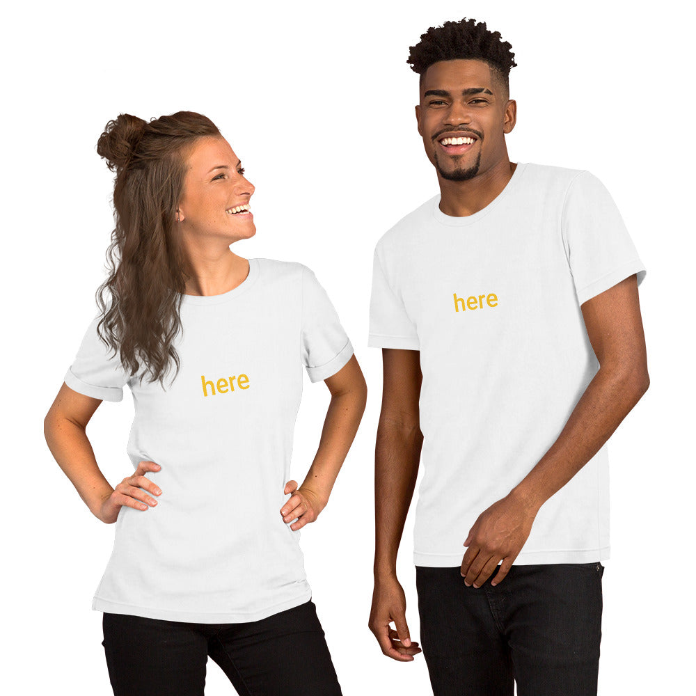 Customize T-shirts Unisex t-shirt