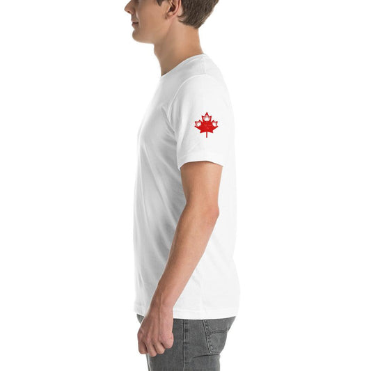 Unisex t-shirt Canada Day Left Arm - Mina's Planet